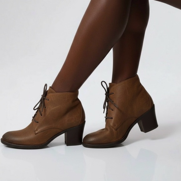 Born Shoes - Born Rustic Brown Ankle Booties